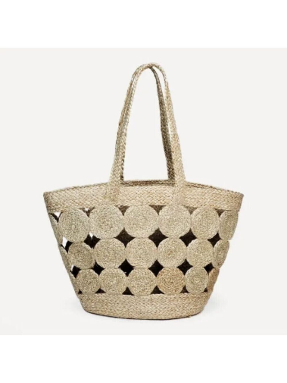 COPY - Handwoven Natural Jute Bag - Picture 2 of 4
